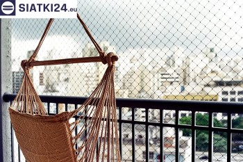 Siatki Puck - Siatki na balustradę tarasu i balkonu dla terenów Miasta Puck